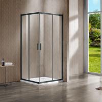 Душевой уголок, квадратный/прямоугольный Garda VSS-1G1112CLGM 1200х1100х1900 цвет вороненная сталь стекло прозрачное Vincea