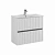 ELEGANT База под раковину подвесная с двумя выкатными ящиками, с LED подсветкой ручек. Белый матовый, 870x469x550 AM-ELEGANT-900-2C-SO-BM-LED