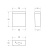 Бачок ALBANO BB120T BELBAGNO