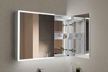 Зеркальный шкаф ESBANO ES-3810D 100х70