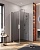 Душевой уголок прямоугольный.     SLIDER-AH-1-100-70/80-GRIGIO-Cr (700-800)x1000x1950 Cezares